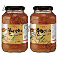 꽃샘 꿀생강차S 1kg, 2개
