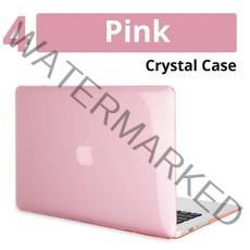 맥북 11 12 13 15 노트북 M1 칩 프로 13 A2338 새로운 공기 13 A2337 A2179 크리스탈 보호 커버 들어 16 인치, 04 Crystal Pink, M1 Chip Air 13 A2337