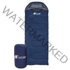 조아캠프 마운트침낭 후드 + 수납가방 세트, 네이비, 1개