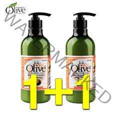 1+1 아임세레느 올리브 밀키 헤어에센스, 2개, 500ml