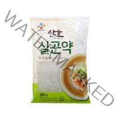 CJ씨푸드 삼호실곤약200g 한끼 식사대용 저칼로리 다이어트 곤약면/국수/사리, 10개