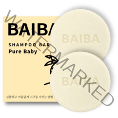 바이바 퓨어 고체샴푸바 & 멀티바 (헤어 바디 페이셜), 2개, 120g