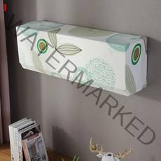 에어컨 커버 폴라 플리스 에어컨디셔너 먼지 방지 커버 벽걸이 형 보호대 청소 가정용 섬유, B-1, See below for size description