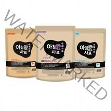 3종 한우 아침애사료 수제사료 가수분해 강아지 1kg 피부 오리연어감자, 연어 오리 감자 1kg