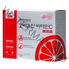 면역케어 고려은단 비타민C 분말 스틱 60포 X 1개 (2개월분), 면역케어 분말스틱 60포 x 1개, 쇼핑백 X