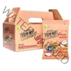 자연루 투데이넛 너트한줌 꿀호두 견과 선물 세트, 20g, 30개