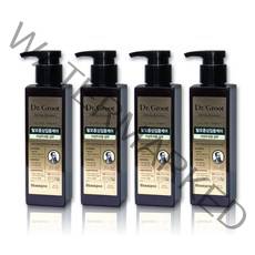 닥터그루트 지성두피용 샴푸 240ml, 4개(쇼핑백증정)