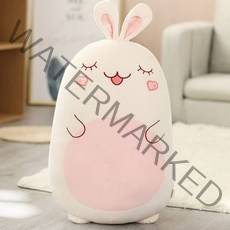 네이처타임즈 동글 캐릭터 인형 토끼, 혼합색상, 60cm