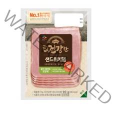 더건강 CJ 더건강한 핸드위치햄 90g, 1개