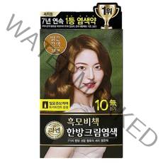 리엔 흑모비책 한방 크림 염색 2개, 07 리엔 흑모비책 밝은갈색 x 2