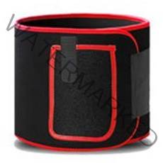 복부 뱃살 허리 네오프렌 땀 벨트, 레드