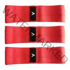 브이두른 힙업 스트랩 다이어트밴드 V303 3p, 레드