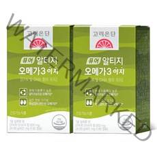 고려은단 퓨어 알티지 DHA 오메가3 751mg x 60캡슐 x 2박스, 상세페이지 참조, 상세페이지 참조