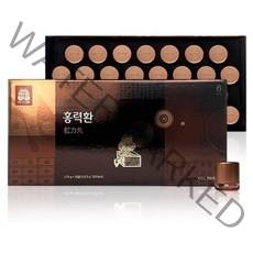 정관장 홍력환 3.75g X 30환 6년근 홍삼분말 15가지 엄선된 원료 첨가 선물세트 부모님 원기회복선물 온가족 피로회복 면역력개선 [쇼핑백포함], 기본, 1개