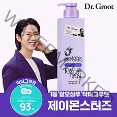 닥터그루트 제이몬스터즈 샴푸 머스크향 400ml+제이몬스터즈 시트러스 바디워시 75ml+제이몬스터즈 바디워시 머스크 75ml, 단품
