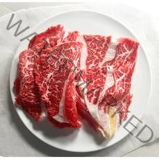 [미쓰하누] 1++(9) 한우 꽃등심 슬라이스 200g 샤브샤브 구이 불고기용, 800g /  200g * 4팩
