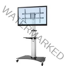 TTV-460G(유리) 40~65인치 TV 스탠드 티비 받침대 워크스페이스 카트