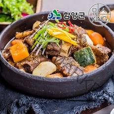 [함양군]지리산함양우리가소갈비찜1.2kg+한우버섯육개장600gX2봉, 단품