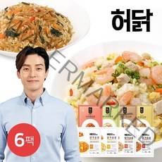 허닭 [허닭] 닭가슴살 곤약볶음밥/식단 맛있는 볶음밥 250g 6팩, 16. 닭갈비곤약볶음밥 3팩+간장계란곤약볶음밥 3팩