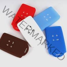 (골져스) 르노삼성 SM6 QM6 XM3 스마트키 실리콘 키케이스 키커버 키홀더 키지갑 차키 보호 악세사리 스크래치방지 자동차 용품, gg레드