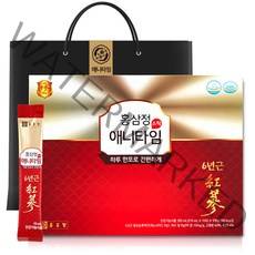 종근당 홍삼정 애니타임 스틱 + 쇼핑백, 10ml, 30개입