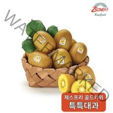 뉴질랜드 제스프리 골드키위 왕점보 특대과 대과, 10개, 특특대과(1.3kg내외/44과)