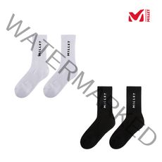 밀레 S/S 남자 여자 캐쥬얼하면서 깔끔한 스타일의 등산 양말, S, 화이트