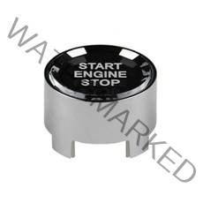 굿즈인홈 BMW 크리스탈 스타트버튼 F타입, 실버, 1개