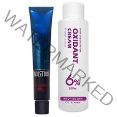 웰라 뉴콜레스톤 퍼펙트 퓨어컬러 염색제 80g + 산화제 100ml, 애쉬그레이 6/11, 1세트