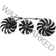 6800XT 3개/대 DIY GA91S2H GAA8S2U 그래픽 팬 GPU VGA 쿨러 Powercolor AXRX 6900XT RX6800 16GB 카드 교, 한개옵션0