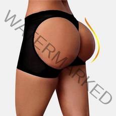 사이드힙시트 아기띠바람막이 아기기저귀가방 여성용 컨트롤 팬티 허리 트레이너 엉덩이 기중 장치 배 원활한 팬티 속옷 여성용 웨딩 바지 바디 셰이퍼 짧은, 검은색, XL