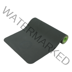 멜킨 TPE 요가매트 클럽와이드 6mm + 스트랩 + 가방 세트, 올리브카키