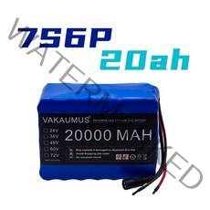 파워뱅크 인산철배터리 자작 7s6p 24v 20ah 리튬 배터리 전기 자전거 스쿠터 휠체어 유모차 29.4v 18650 리튬 이온 배터리 팩 2a 충전기, 29.2v 20ah