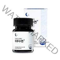 하루수면연구소 하루수면 숙면 수면 영양제 보조제 감태 추출물, 1개월 입문세트