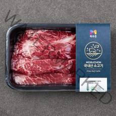 목우촌 국내산 소고기 부채살 구이용 (냉장), 300g, 1개