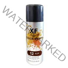 엑세프 패션 헤어 칼라스프레이 80ml 스프레이, 12 흑갈색, 1개