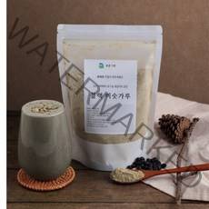 쪄서볶은 서리태70% 흑임자30% 미숫가루 블랙선식 500g