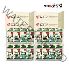 광천김 파래 도시락김, 4g, 64개입