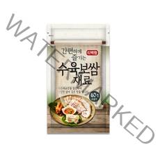 간편하게 즐기는 티백형 수육보쌈재료, 80g, 1개