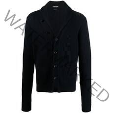 TOM FORD 톰 포드 골지 니트 숄 라펠 가디건