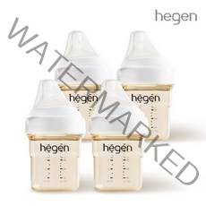 헤겐 PPSU 젖병 150ml 4P 쿼드팩 젖꼭지포함, 없음, 상세설명 참조