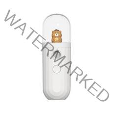 헤어스팀 워터필링 20/30ml 나노 스프레이 미니 미스트 페이스 스티머 휴대용 물 보충 기기 보습 충전 스, 01 20ml white