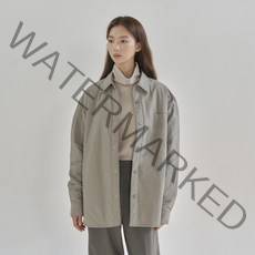 베이직하우스 아웃터형 패딩 셔츠 LWWS7102