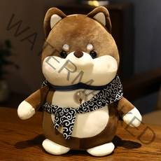시바견 인형 모찌 남자 아기 애착 국민 대형 이케아 강아지 시바 꿀잠펫 쿠션 바디필로우, B, 35cm