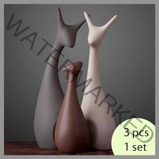 제이아울 해피홈 북유럽풍 인테리어 소품, 고양이세가족