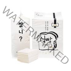 강아지 식빵 배변 패드_초대형 논슬립 50매 X 4개