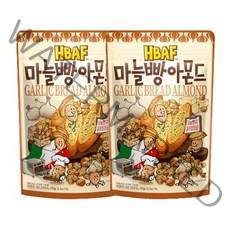길림양행 마늘빵아몬드 130g x 2개