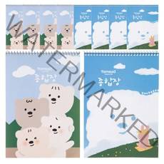 탐사 심플 종합장 26매, 10개입