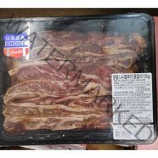 코스트코 양념 LA꽃갈비 1.6KG (미국산) 소고기[아이스포장 무료], 1팩
