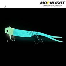 문라이트 갈치 지그헤드 웜세트 풀치마스터 MLL-01 갈치웜, 15g- 01 레드(3개입)